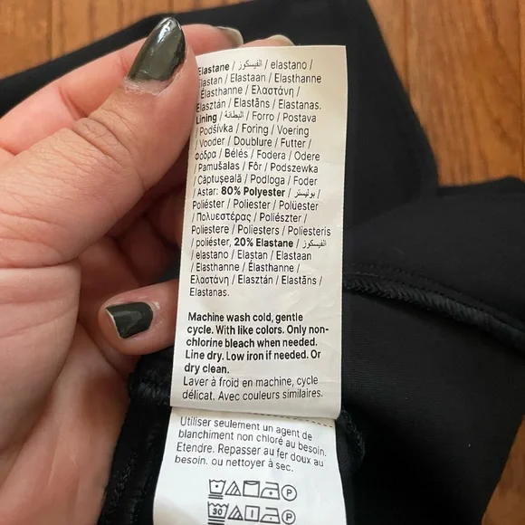 SPANX Perfect Ponte Black Flared Stretch Pants Women’s Sz XL - Picture 10 of 11